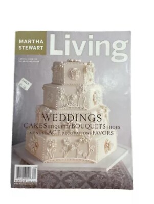 Martha Stewart Weddings 1995 - 2001, 10 Issues to choose from! | eBay