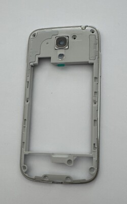 Original Samsung Galaxy S4 mini GT-i9195 Mittelrahmen Silber Grau Neu Händler 9