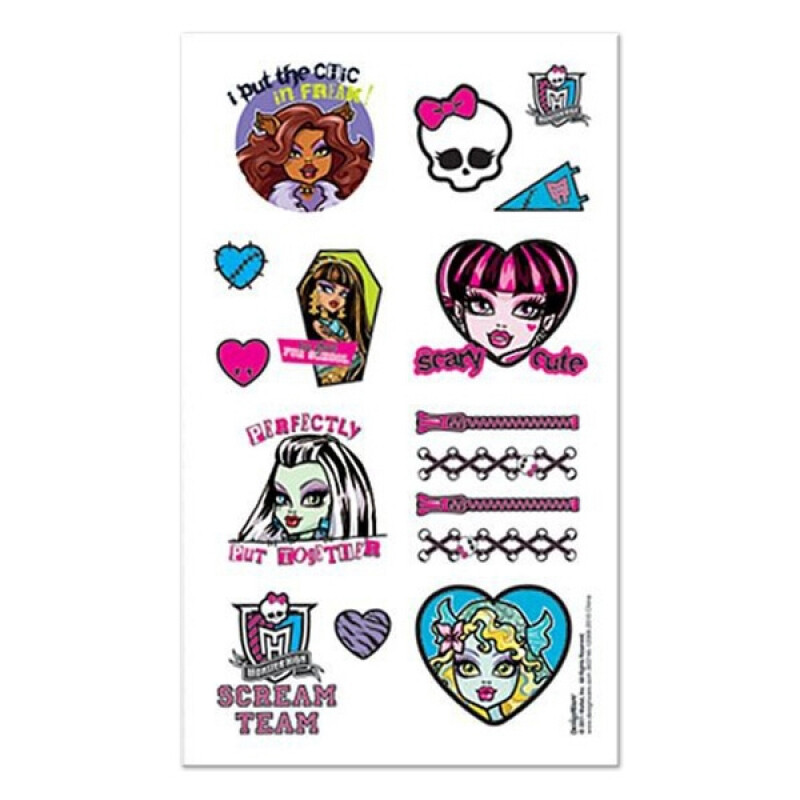 monster high tattoos