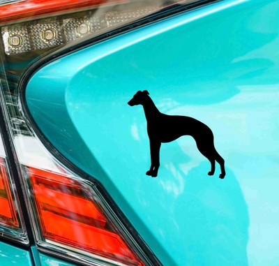 Whippet Hund Dog  Hundeaufkleber Autoaufkleber Sticker Aufkleber -AU 103