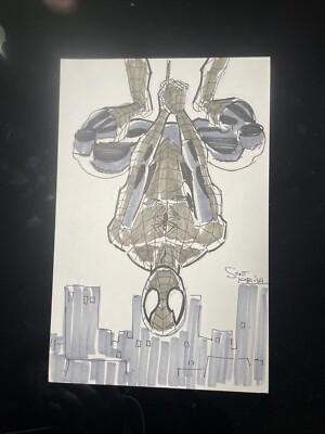 Animation Art Sketch Signed Autograph CONVENTION Art Comics CAPTAIN AMERICA MT