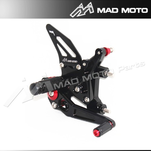 MAD-MOTO Ajdustable Rearset Foot Peg Footrest For Ducati 899/1199/Panigale 12-17 - Picture 6 of 11