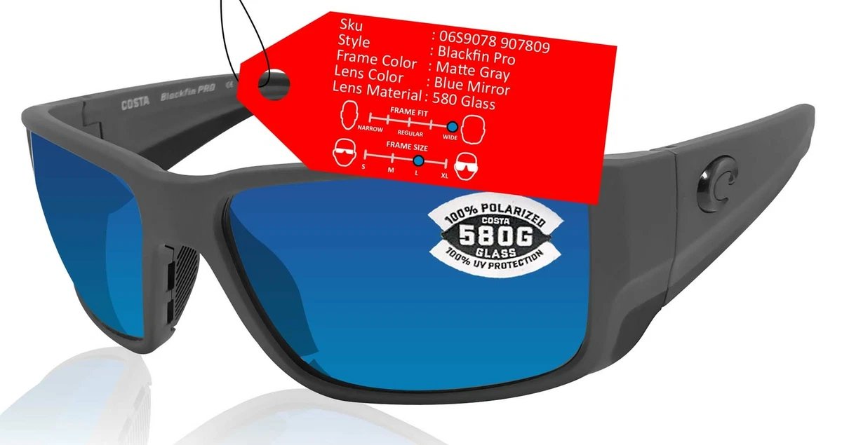 Costa gray clearance lens
