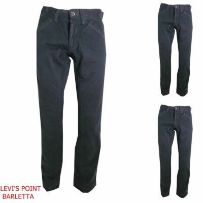 Men Jeans Taglio Bootcut Energy Men's Black Cotton Low Waist