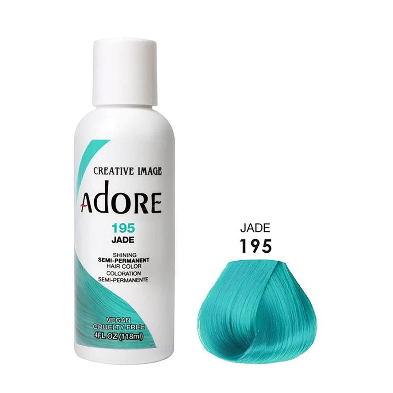 ADORE Semi-Permanent Hair Color | JADE | 4 oz | Free Shipping!