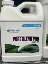 Botanicare Pure Blend Pro Grow 1 Quart pureblend pbp qt hydroponic