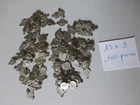 lot 100 connector between two white metal old France 1960 several saints