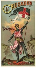 CRUSADER Caddy Crate Label, Long || Watson & McGill, Virginia, Antique