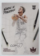 2021 Panini Court Kings Works in Progress Ruby /149 Jeremiah Robinson-Earl 18jt