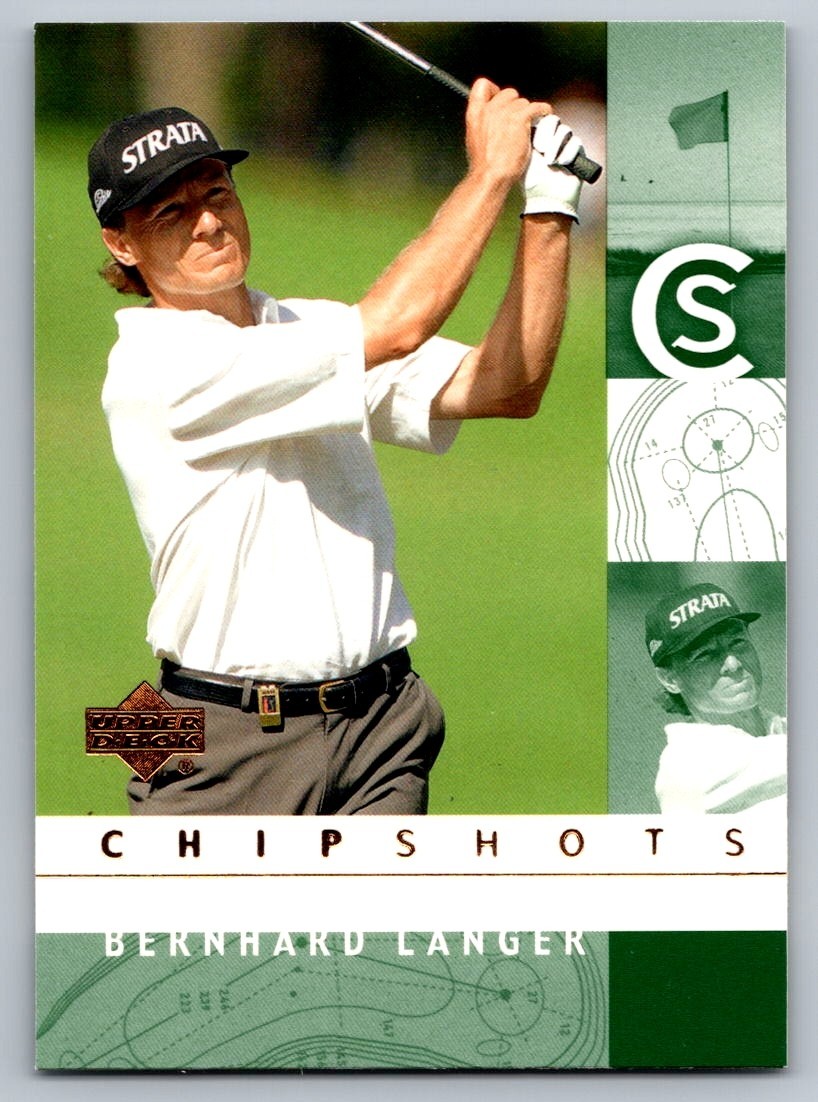 2002 UPPER DECK GOLF CARD CHIP SHOTS #86 BERHARD LANGER