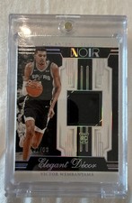 2023-24 Panini Noir - Elegant Décor Rookie Jerseys Victor Wembanyama #EDR-WEM...