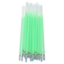 0.8mm Gel Pens Refills 24 Pack Sparkle Metallic Ink Bold Point Green