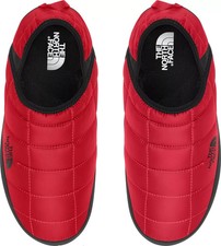 The North Face Thermoball Traction Mule 5 Red Black Men's Size 14 NIB 14m