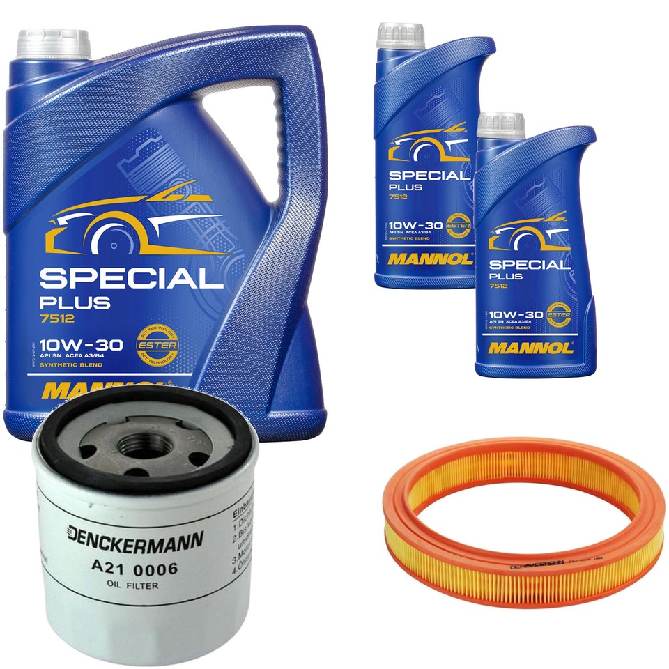 Pack De Inspección 7L Mannol Energy 5W-30 + Filtros Para Kia Sorento II 2.2 CRDi - Mantenimiento Completo