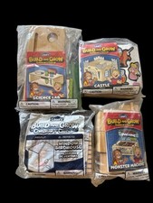 Lot of 4 Lowe  s Build and Grow Kits ASSORTED From 2011 PICS NO PATCHES