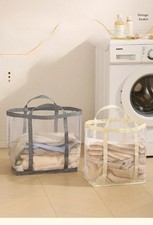 2pcs Foldable Mesh Bag - Folding Beach Storage Tote Bags, Large  Lightweight