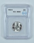1952-S Washington Quarter MS66 ICG *4468 — photo 1