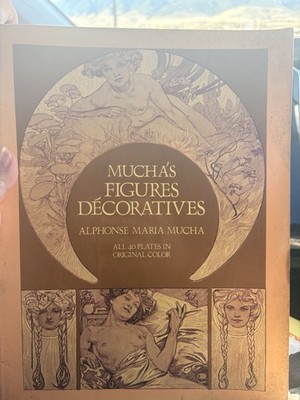 MUCHA'S FIGURES DECORATIVES By Alphonse Mucha