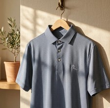 Rhoback Men's The great dane Short Sleeve Performance Polo