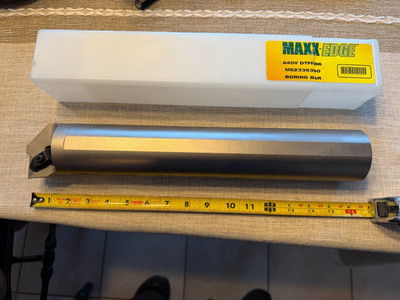 NEW! Maxx-Edge Indexable Boring Bar 2-1/2'' Shank A40V DTFNR6 ME2335380 TNMG642
