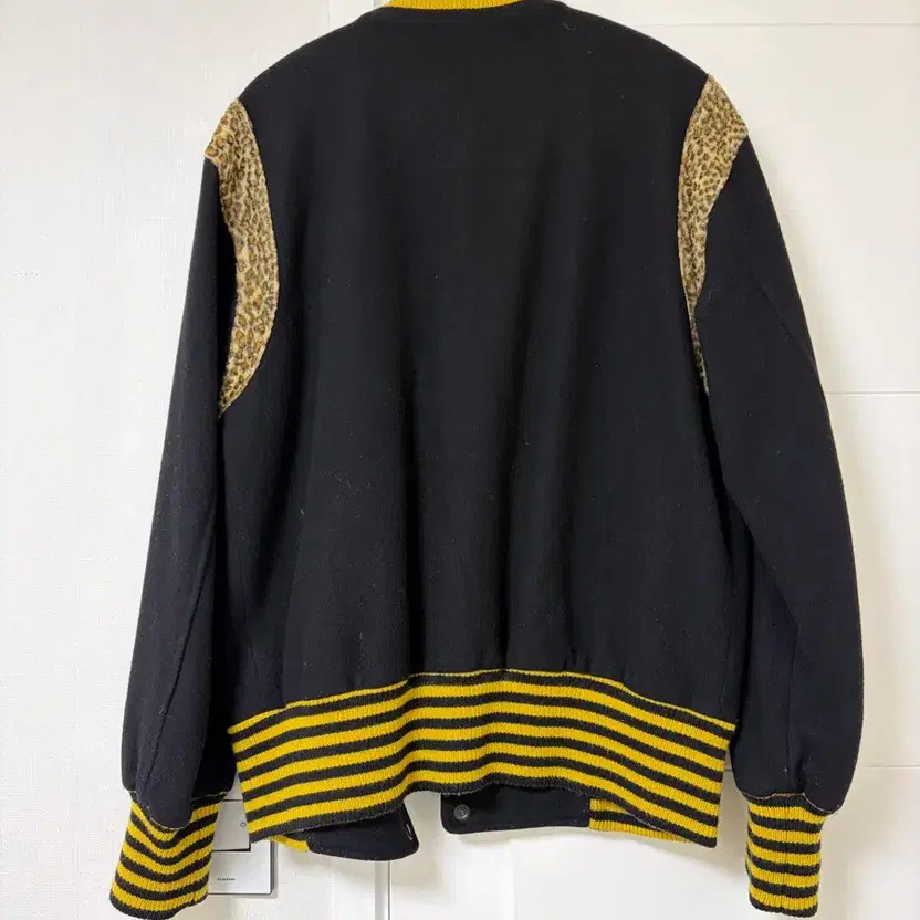 Nileopard Leopard Pattern Varsity Bomber Jacket M… - image 2