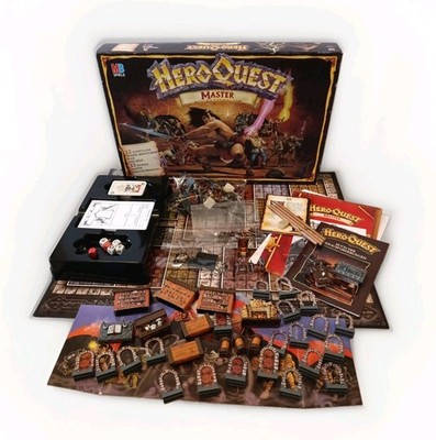 MB Spiele HeroQuest Master Edition - vollständig!  