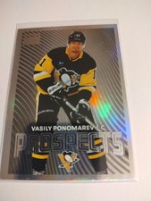 2024-25 Skybox Metal Universe - Premium Prospects Vasily Ponomarev #PP-50 (RC)