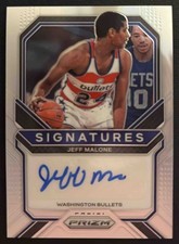 2020-21 Panini Prizm Jeff Malone #SI-JMA Signatures Auto Bullets