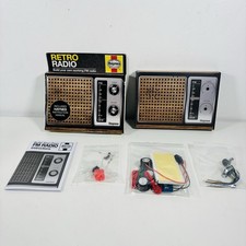 Haynes Retro FM Radio Construction Kit Build Your Own Working FM Radio