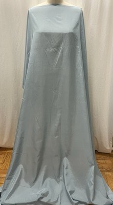 100% Luxurious Classic Silk Shantung Light Teal Blue Fabric  By The Yard 56 ''W