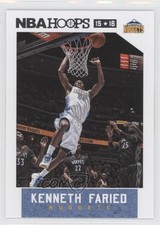 2015-16 Panini NBA Hoops Red Back Kenneth Faried #62 0b3