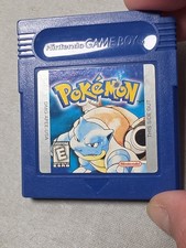 Pokemon Blue Nintendo GameBoy, 1998 Cartridge Only with case