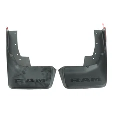 Genuine Mopar 2019-2024 Ram 1500 Molded Splash Guards Mud Flaps 82215489AD