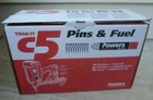 Powers Fasteners C5 Trak-It 1/2" Pins 55325 & Fuel Steel / Concrete
