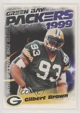 1999 Green Bay Packers Police Gilbert Brown #1 7j0