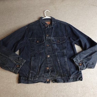 Vintage Gap Jacket Medium Blue Denim Trucker Made in USA