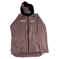 Youth Nike Thrma-Fit Lebron James Purple King Full Zip Hoodie Sweatshirt XL