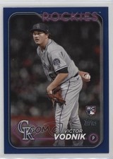 2024 Topps Series 2 Retail Royal Blue Victor Vodnik #607 1b1g
