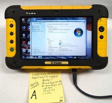 Trimble Yuma R0.3 Rugged 7" Tablet Win7 1.6GHz 1GB Mem 70GB HD Touch WORKS F121