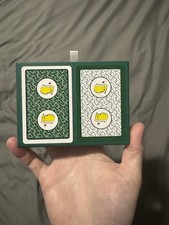 Masters Augusta National Golf Club Limited Edition Playing Cards - 2 Decks