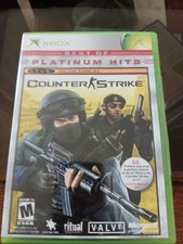 Counter-Strike Platinum Hits Xbox Complete CIB w/ Manual Light Scratches Tested