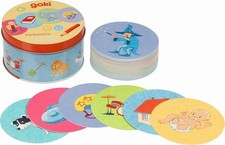 Pantomime in der Blechdose Ø= 9 cm, H= 5,1 cm, Karton, per Stück