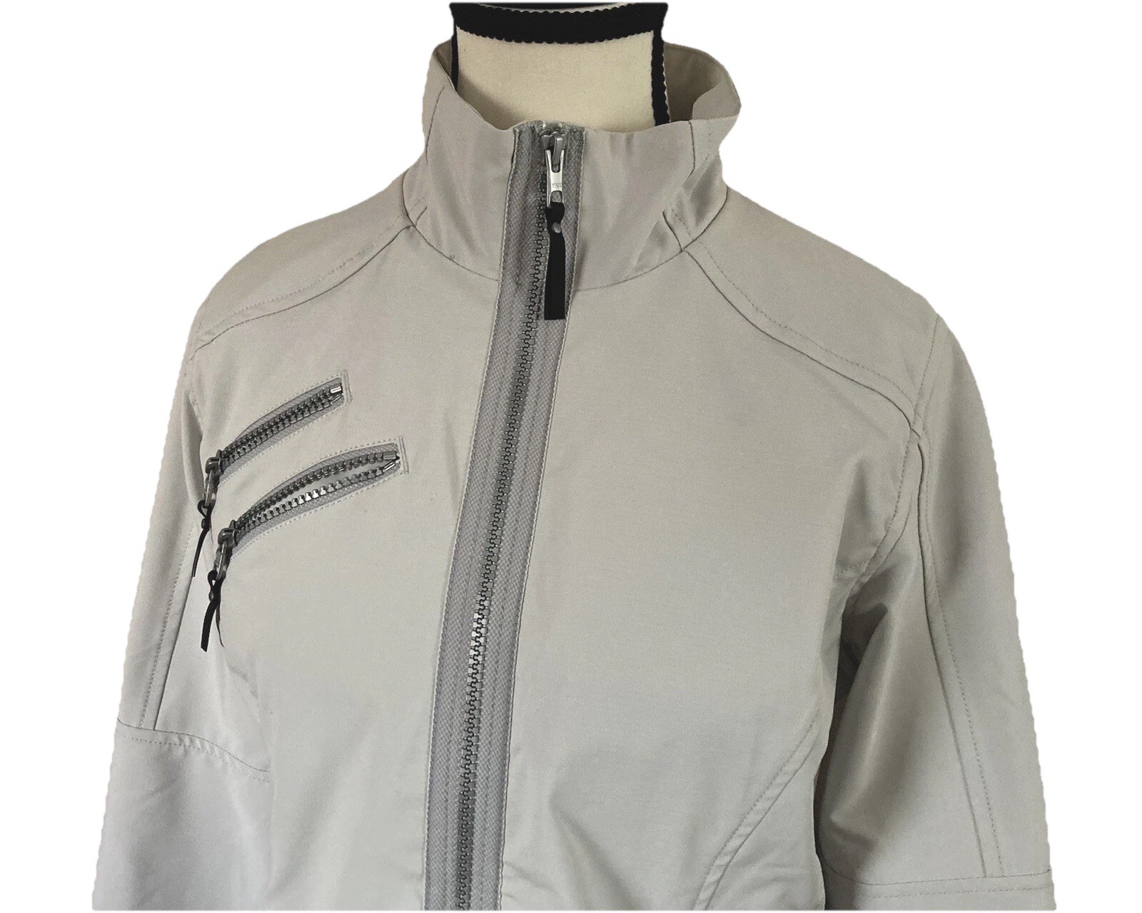 Marmot Softshell Gray Jacket Full Zip 5 Pockets W… - image 3