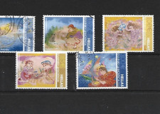 GRIECHENLAND GEBRAUCHT EURO SET 2008
