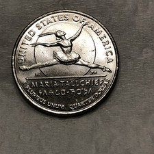 Rare Maria Tallchief 2023D quarter with errors “IN COD WE TRUST”