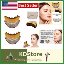 2PCS Facial Lymphatic Drainage Brush - Soft, Effective Exfoliation