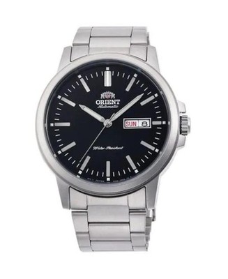 ORIENT Men Analog Automatic Casual Watch Classic Dress Black Dial Waterproof Rou