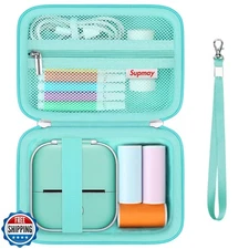Supmay Mini Printer Case for Ponek T02, Memoking, Phomemo, Cabaro