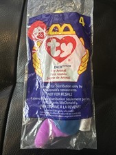 McDonalds 1998 TY Beanie Babies INCH 4 Happy Meal Toys