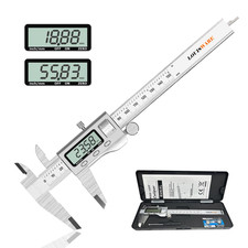Electronic Digital Vernier Caliper - 150Mm Stainless Steel Professional Metal Di